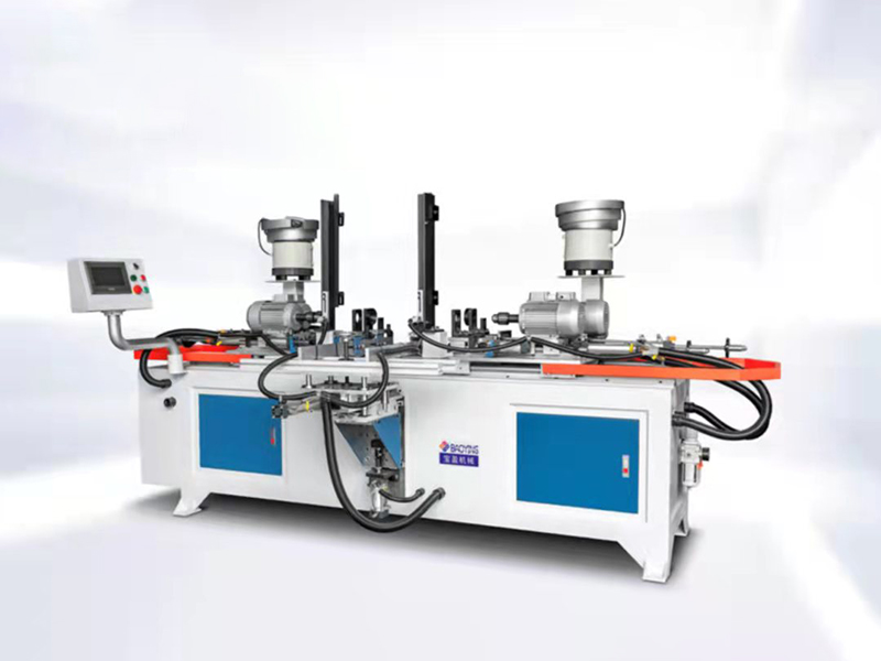 BY-828 center column double-end drilling and tapping machine