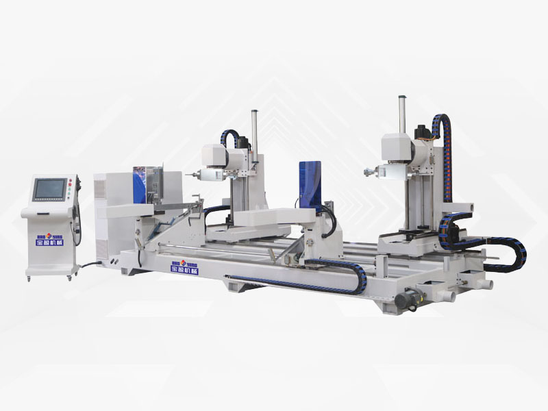 813C automatic adjustment Angle double end tenon machine