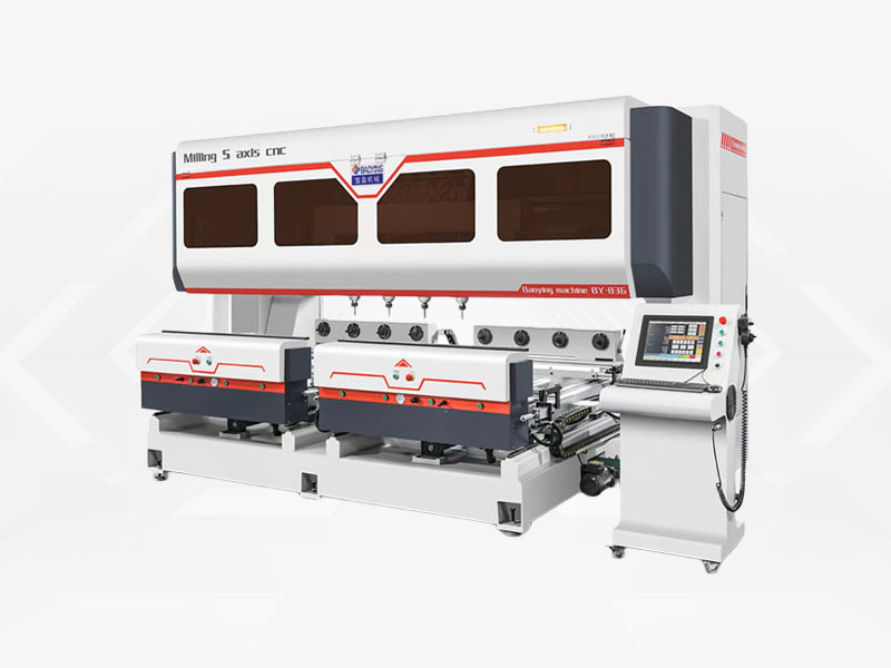 BY-836 16-tool five-axis machining center